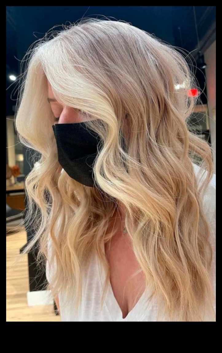 Elegant și drept sau ondulat și sălbatic: coafuri blonde versatile